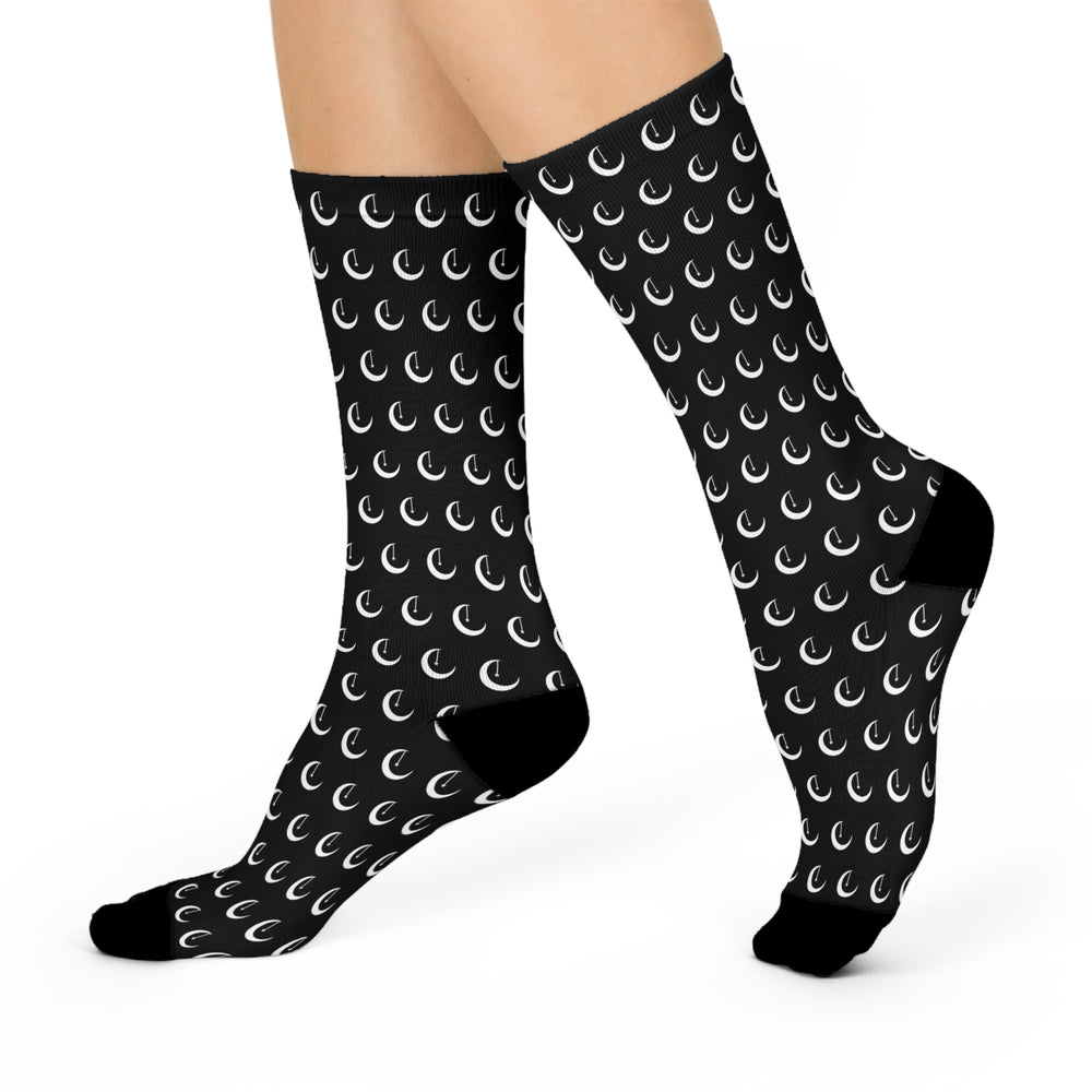 NAIComfyKellections Black Cushioned Crew Socks