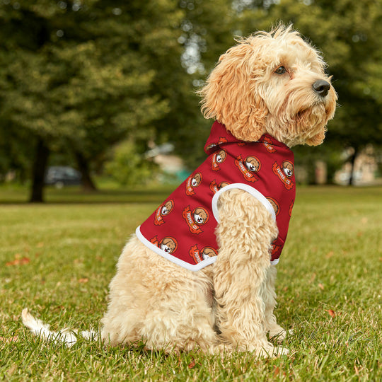 Pepper & Co. Red Pet Hoodie