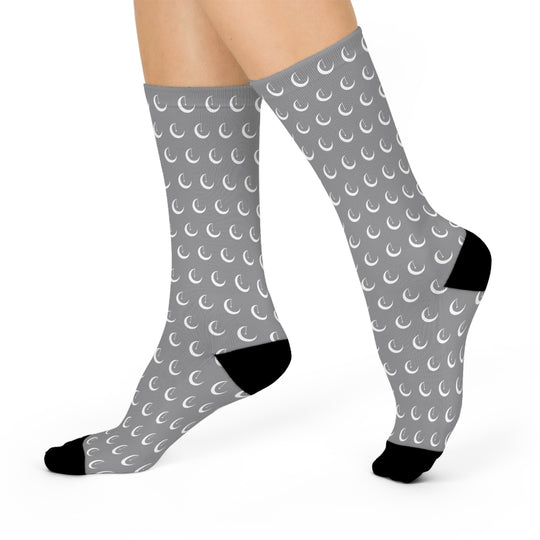 NAIComfyKellections Dark Grey Cushioned Crew Socks