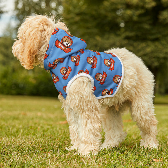 Pepper & Co. Light Blue Pet Hoodie