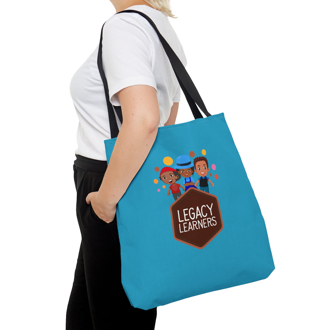 Legacy Learners Turquoise Tote Bag