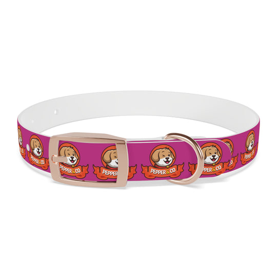 Pepper & Co. Pink Dog Collar