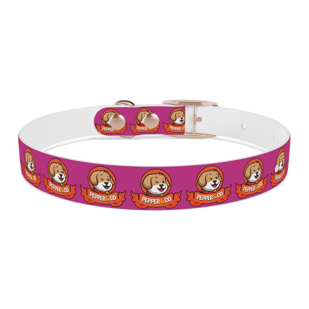 Pepper & Co. Pink Dog Collar