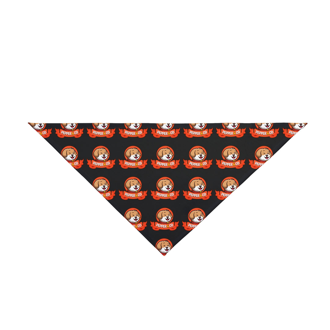 Pepper & Co. Black Pet Bandana