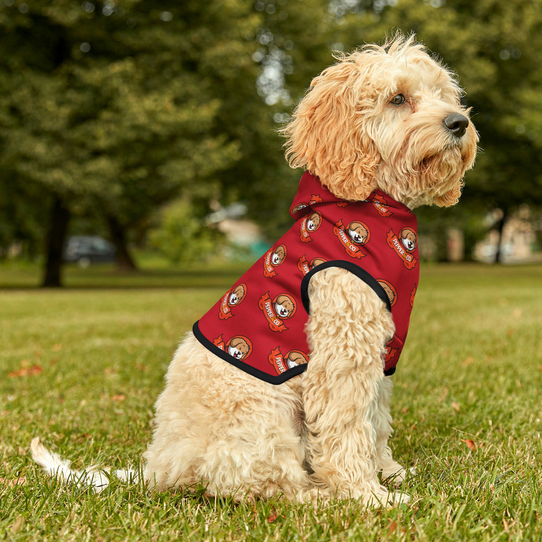 Pepper & Co. Red Pet Hoodie