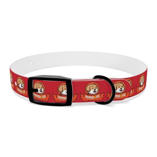 Pepper & Co. Red Dog Collar