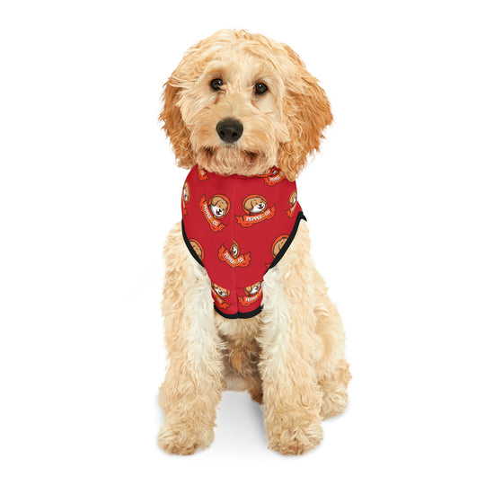 Pepper & Co. Red Pet Hoodie