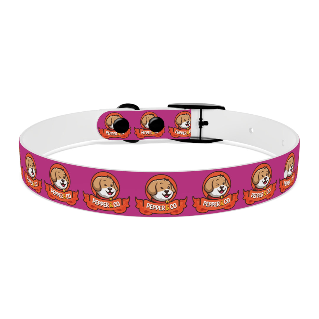 Pepper & Co. Pink Dog Collar