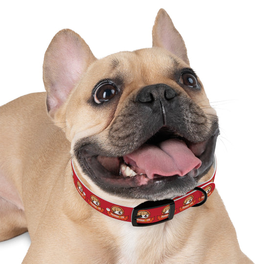 Pepper & Co. Red Dog Collar