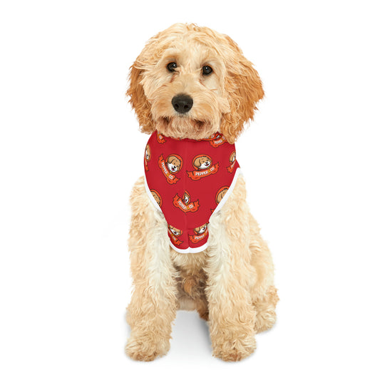 Pepper & Co. Red Pet Hoodie