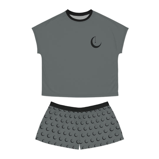 NAIComfyKellections Women's Grey Short Pajama Set