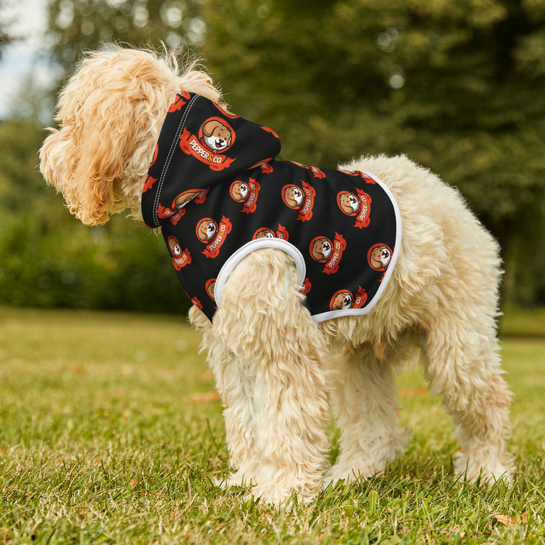 Pepper & Co. Black Pet Hoodie