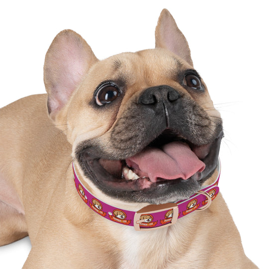 Pepper & Co. Pink Dog Collar