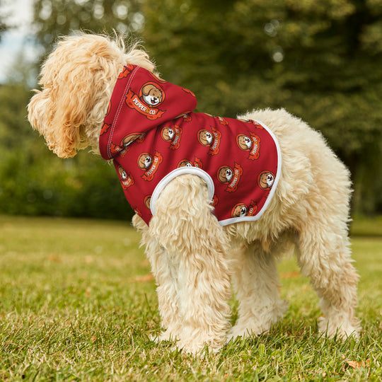 Pepper & Co. Red Pet Hoodie