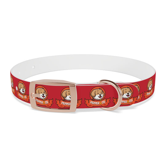 Pepper & Co. Red Dog Collar