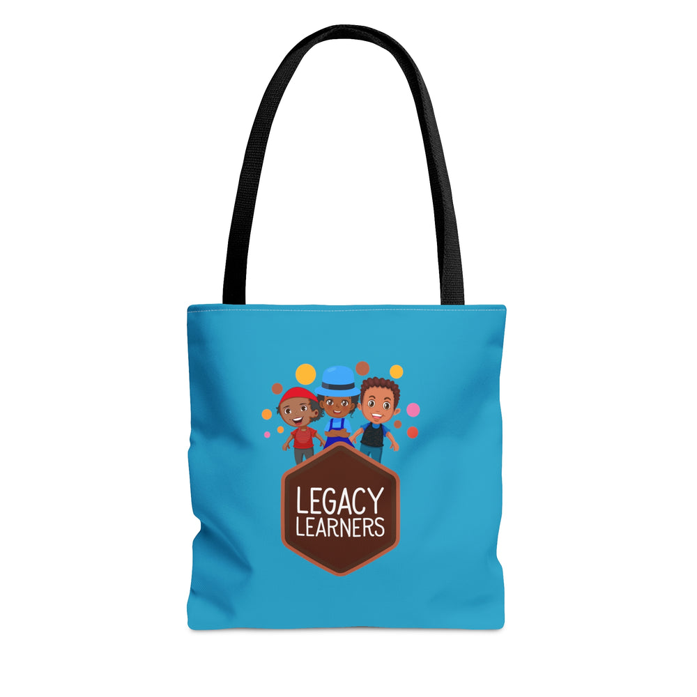 Legacy Learners Turquoise Tote Bag