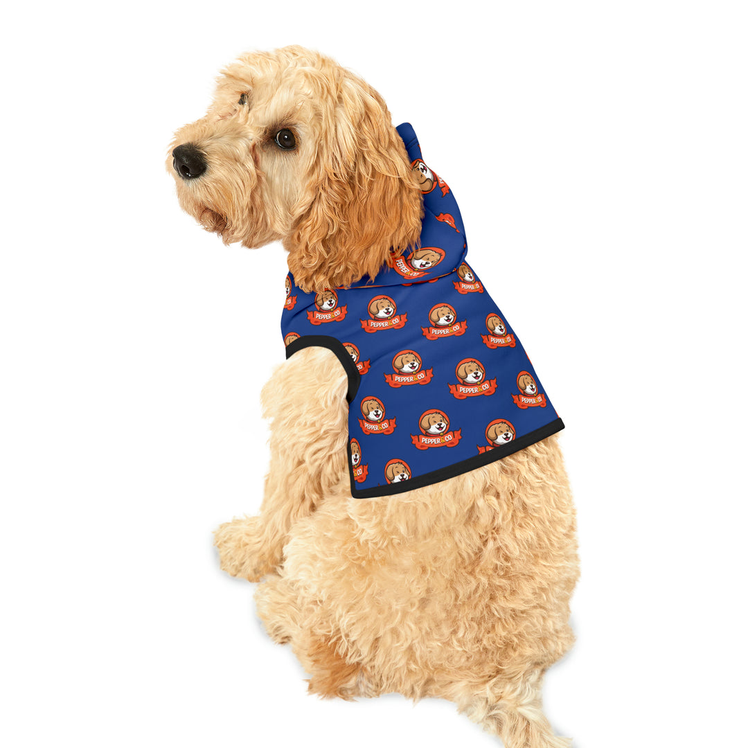 Pepper & Co. Dark Blue Pet Hoodie