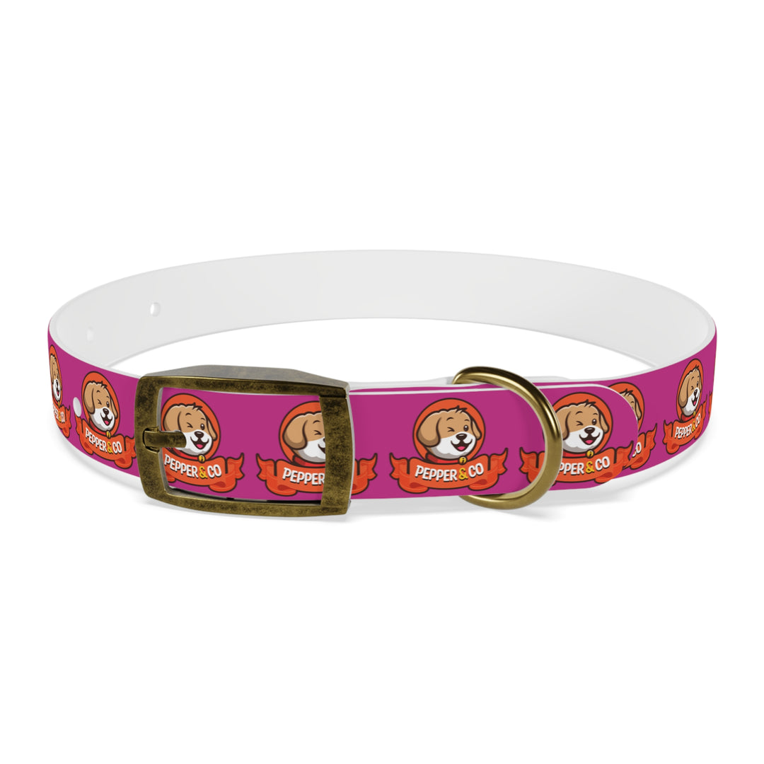 Pepper & Co. Pink Dog Collar