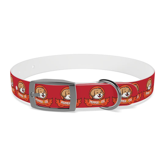 Pepper & Co. Red Dog Collar