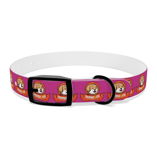 Pepper & Co. Pink Dog Collar