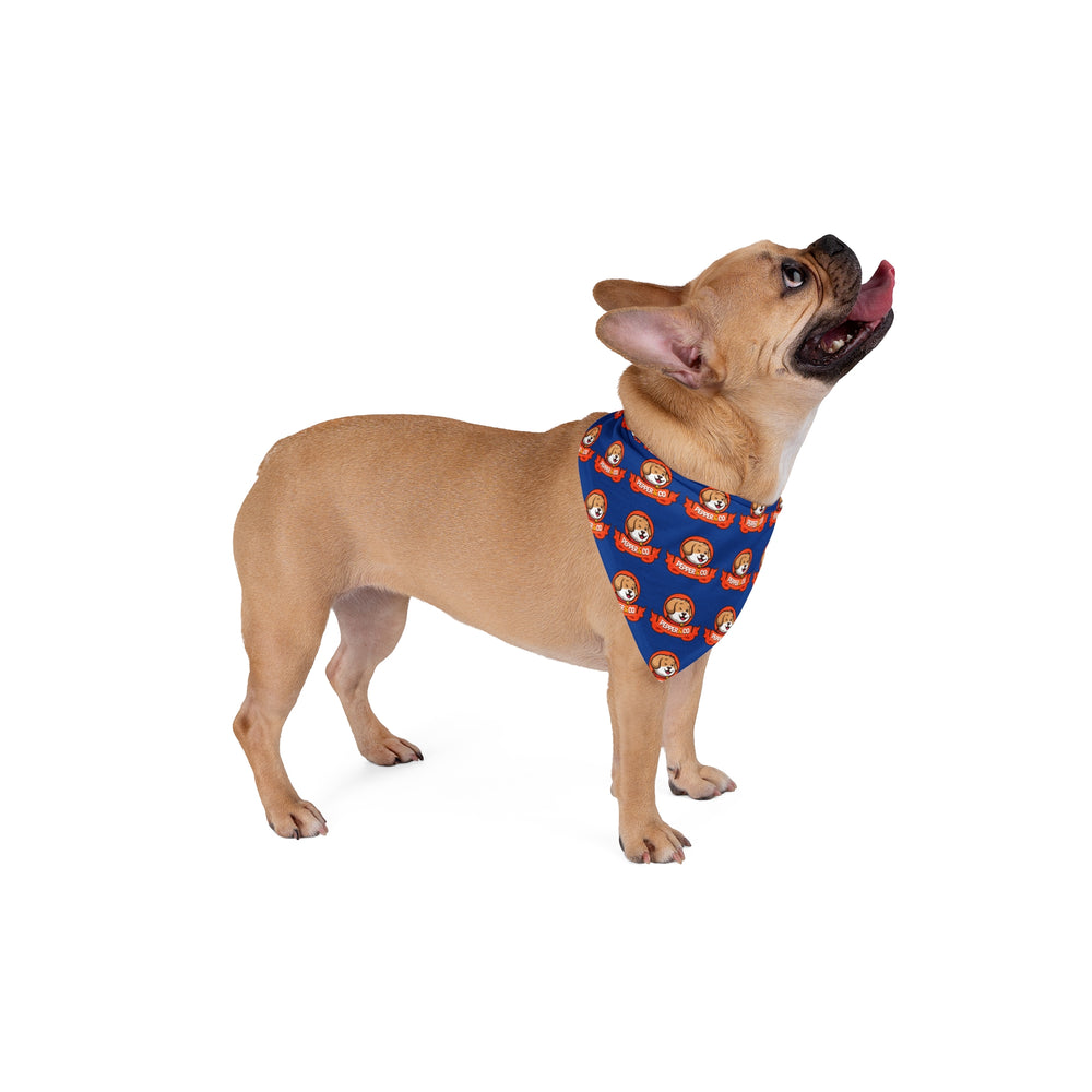 Pepper & Co. Dark Blue Pet Bandana