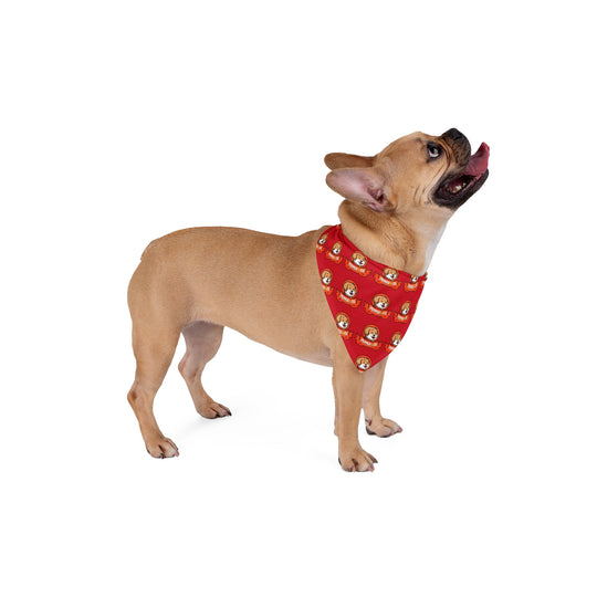 Pepper & Co. Red Pet Bandana