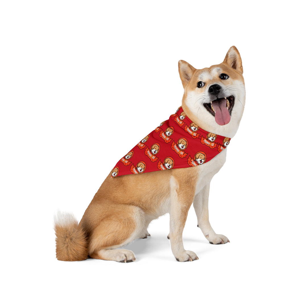 Pepper & Co. Red Pet Bandana