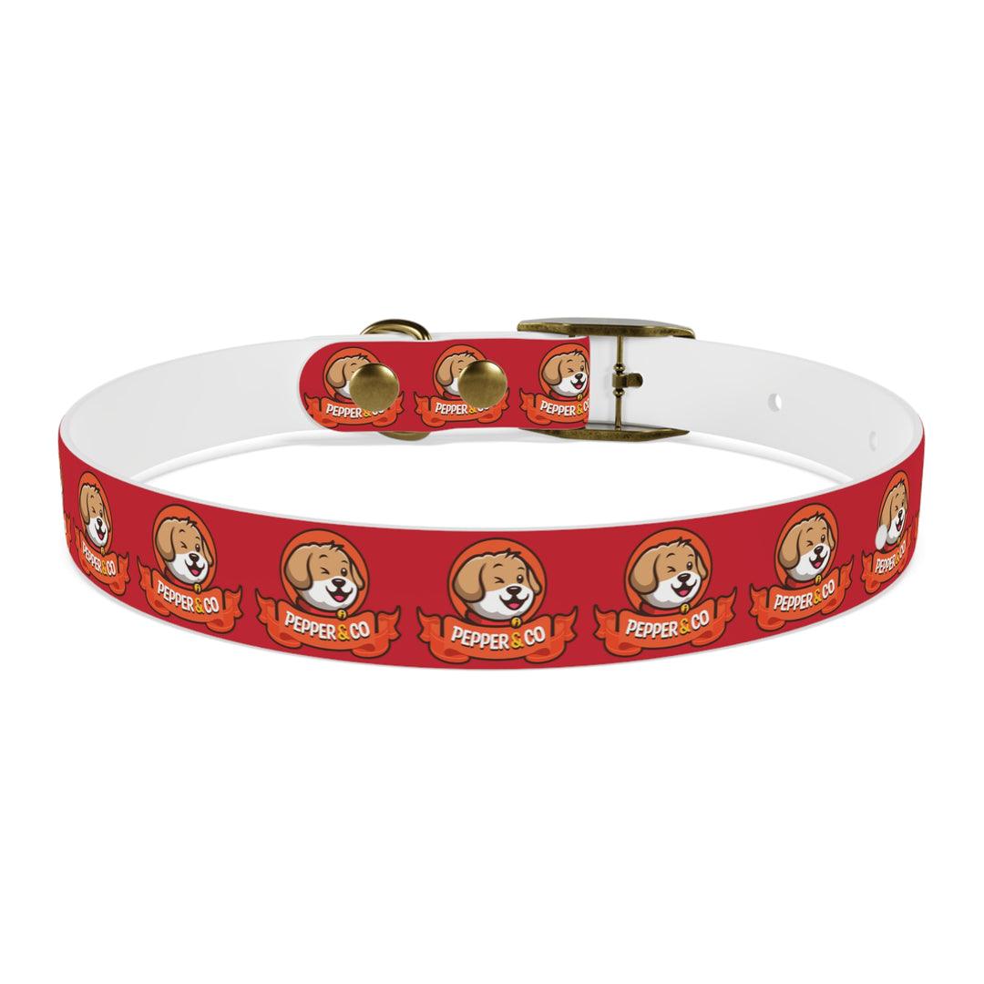 Pepper & Co. Red Dog Collar