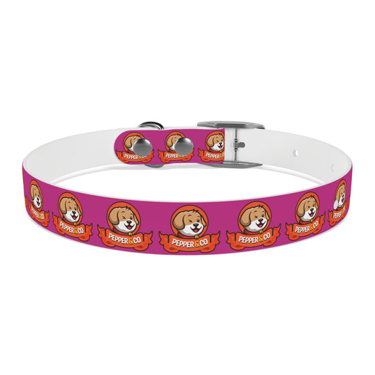 Pepper & Co. Pink Dog Collar