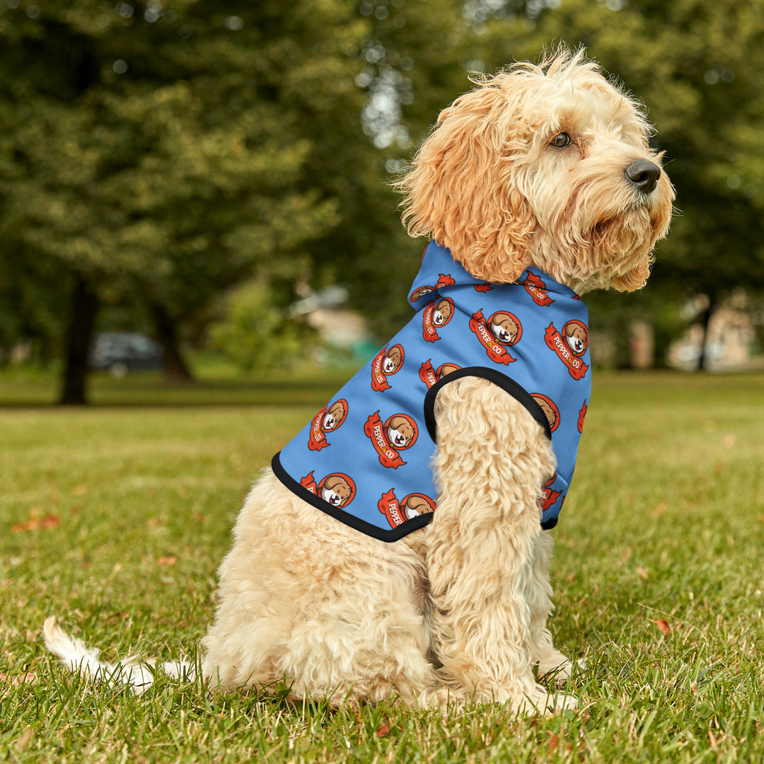 Pepper & Co. Light Blue Pet Hoodie