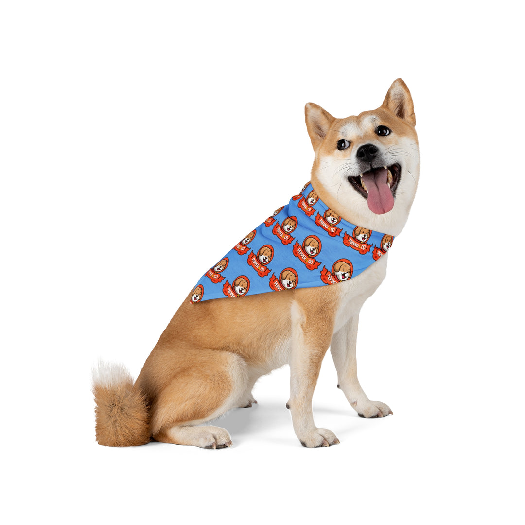 Pepper & Co. Light Blue Pet Bandana