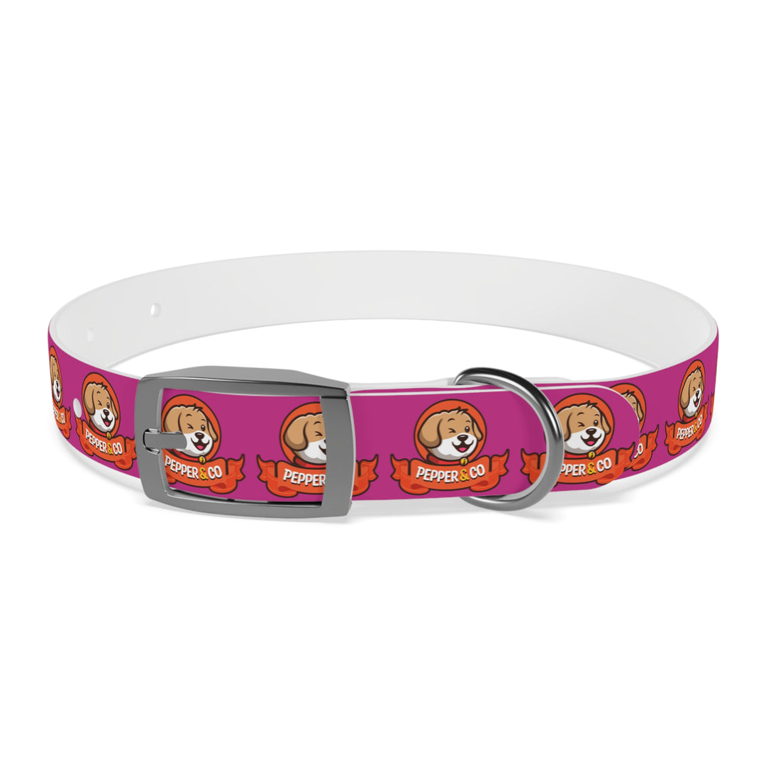 Pepper & Co. Pink Dog Collar