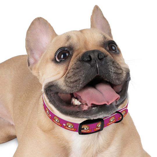 Pepper & Co. Pink Dog Collar