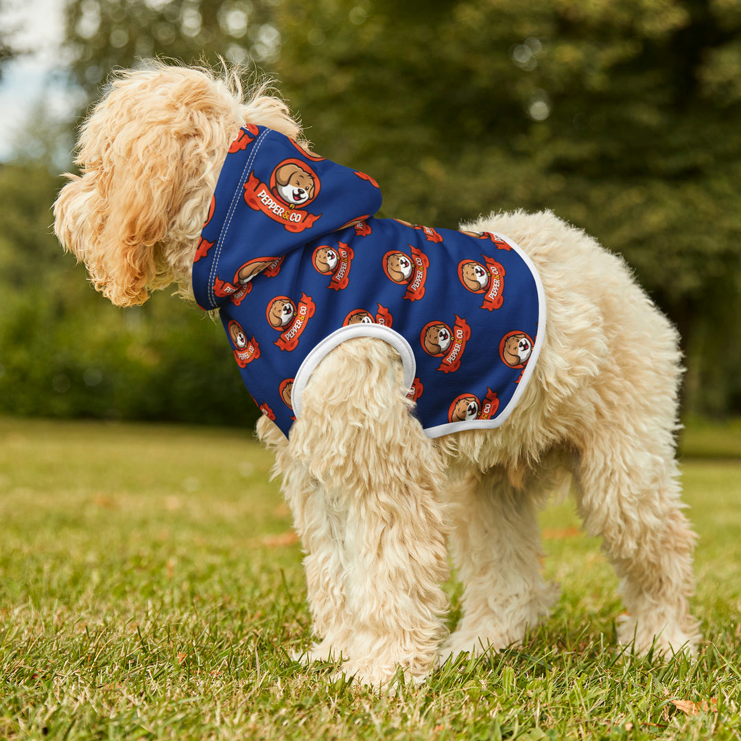 Pepper & Co. Dark Blue Pet Hoodie