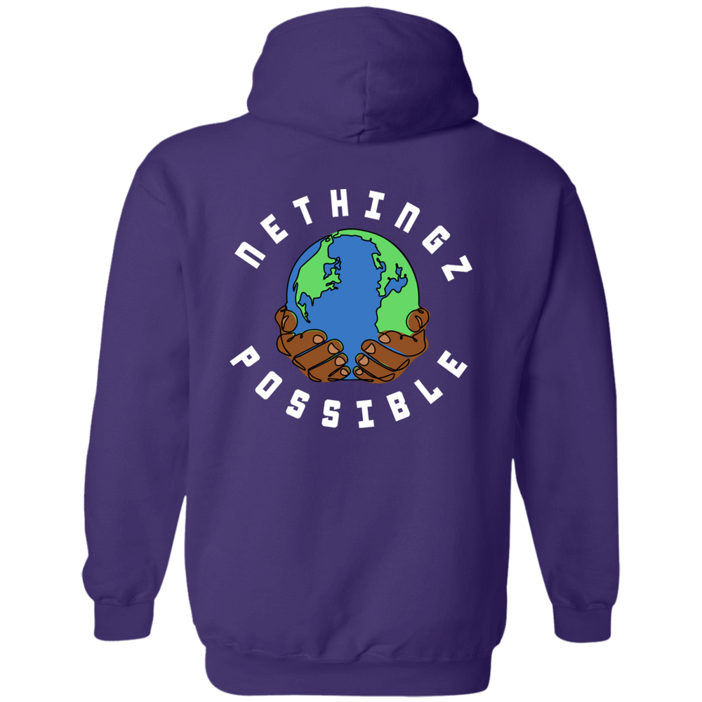 Nethingz Possible Globe Design Men's Hoodie