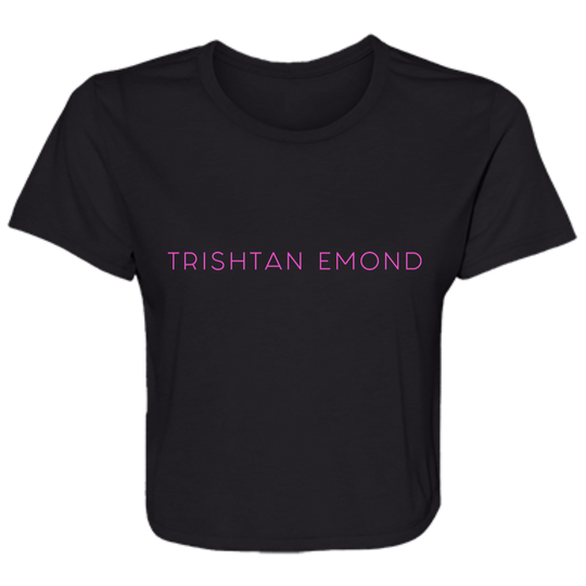 Trishtan Emond Ladies' Flowy Cropped Tee